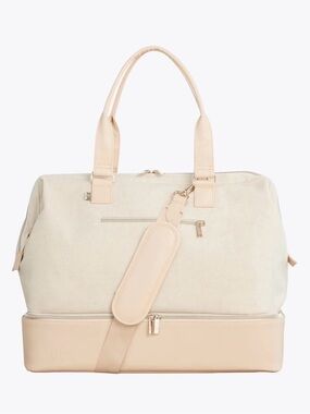 BEIS Weekender Bag in Beige